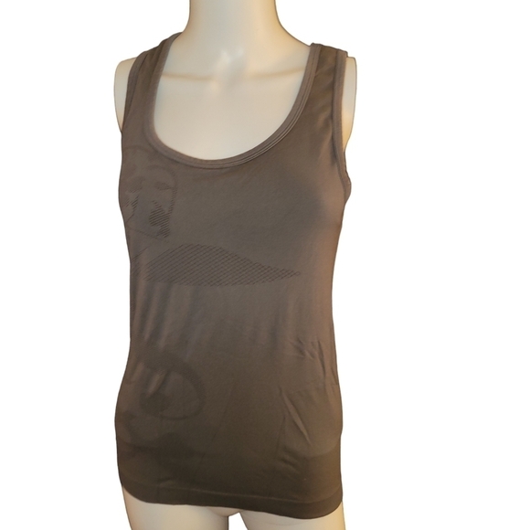 Pro Fit Tank with Bra Gray L - Picture 1 of 2